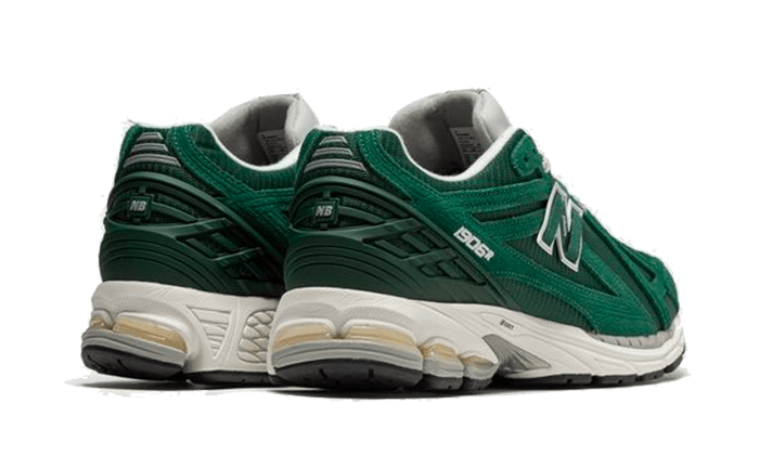 New Balance 1906r Green Suede metallic Silver 3