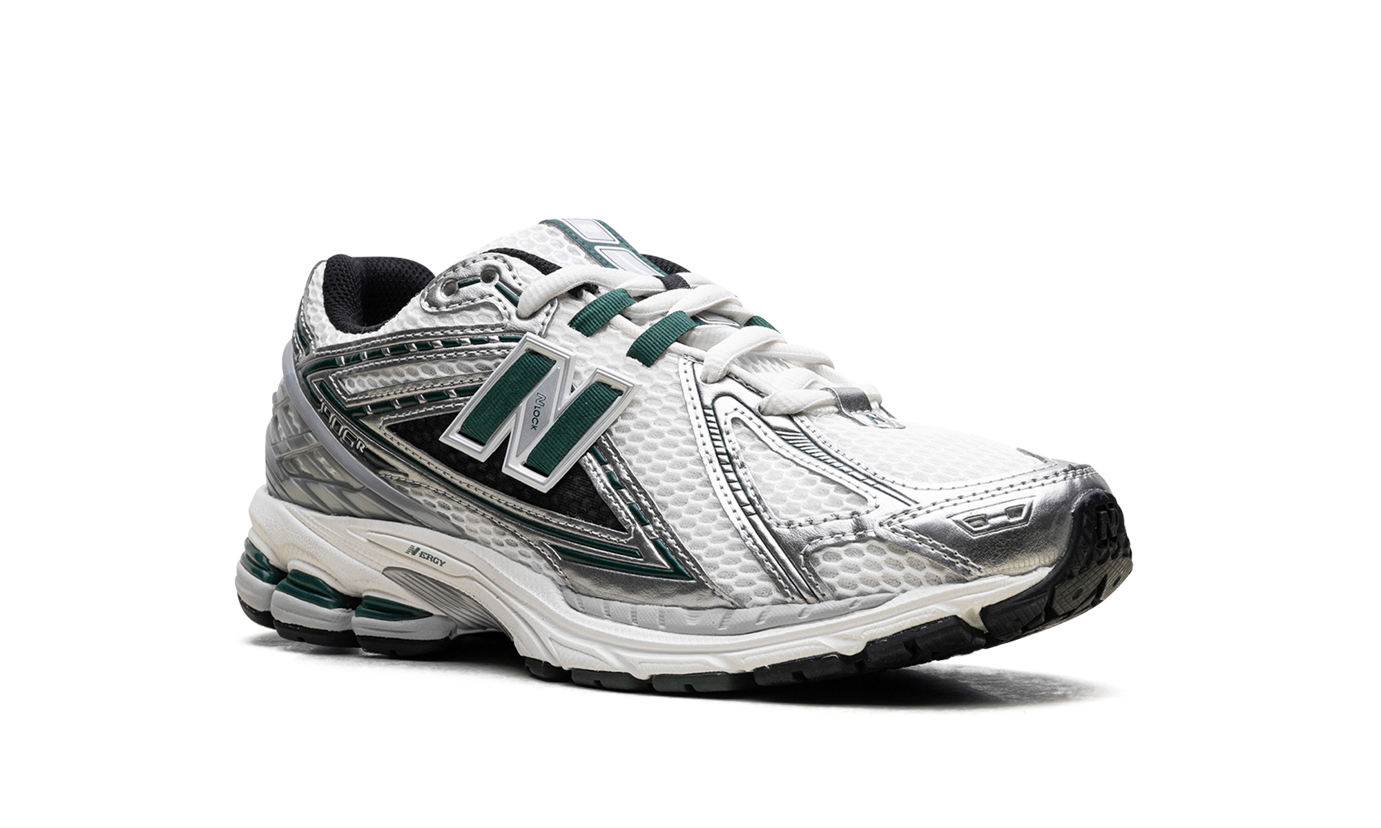 New Balance 1906r Metallic Silver Nightwatch Green
