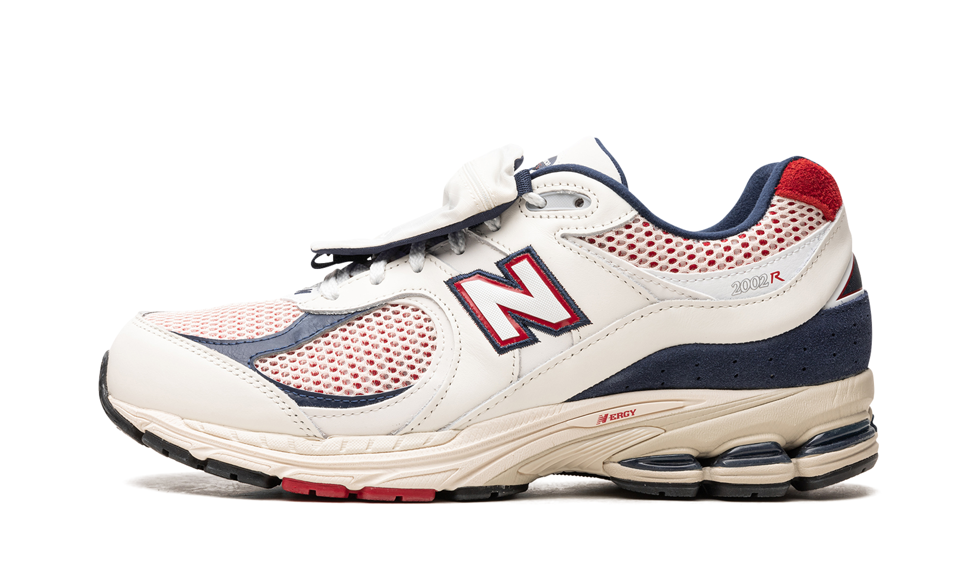 New Balance 2002R Team Red Navy Pouch 1