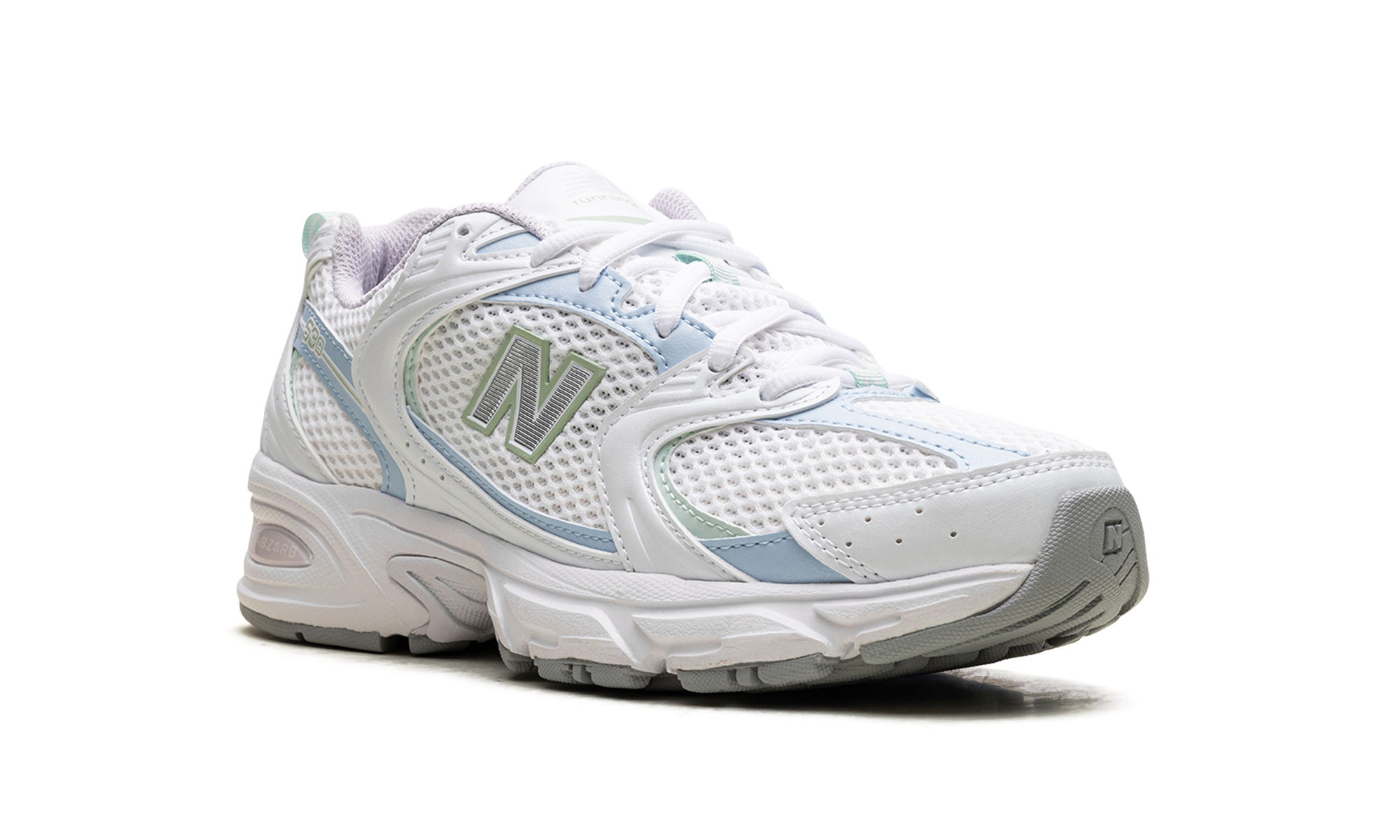 New Balance 530 White Light Chrome Blue Clay Ash 2