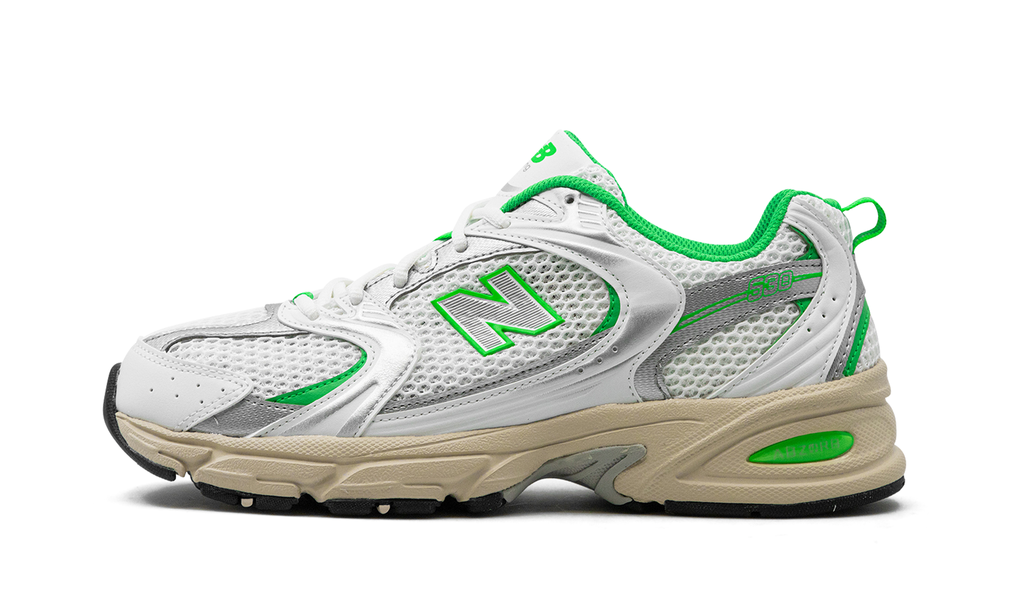 New Balance 530 White Palm Leaf 1