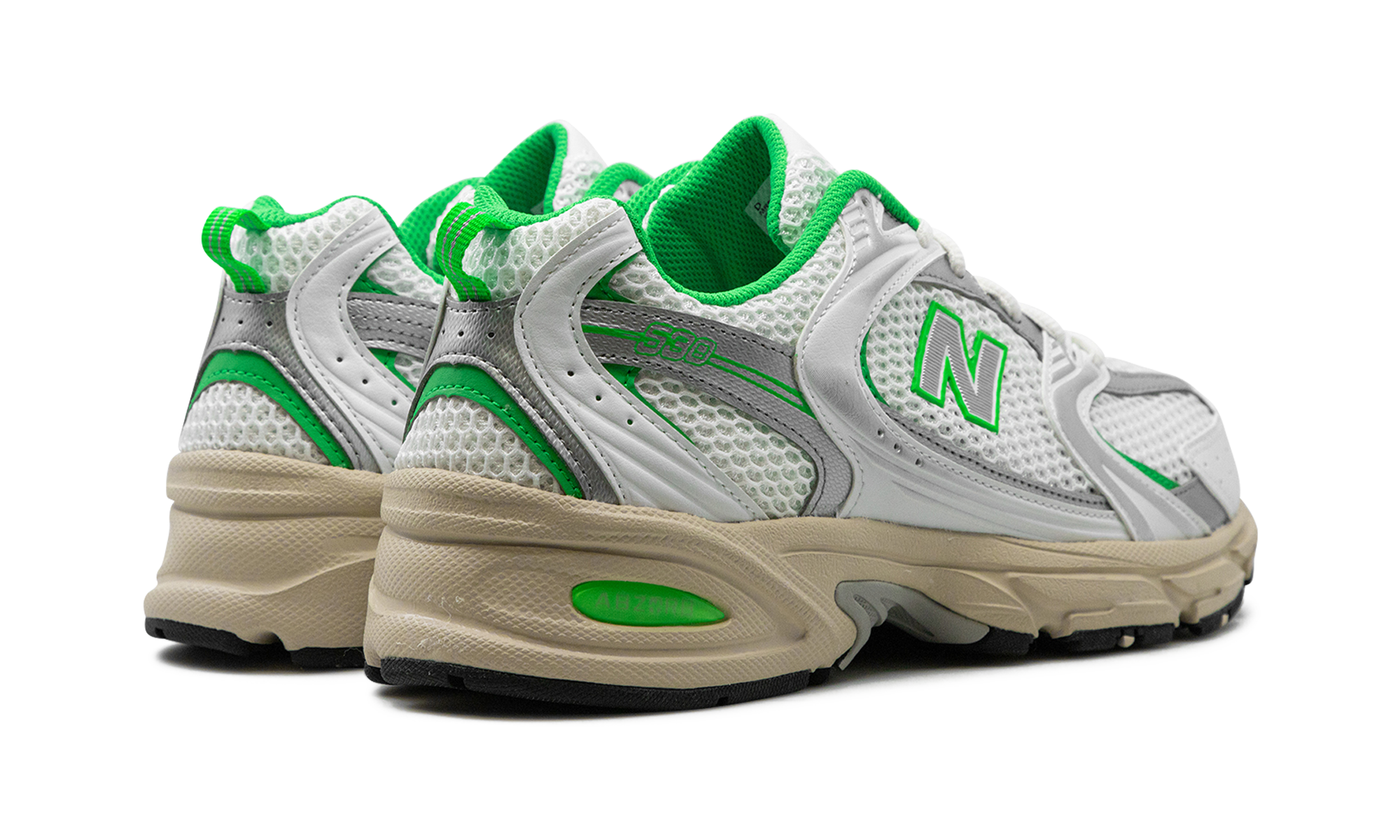 New Balance 530 White Palm Leaf 4