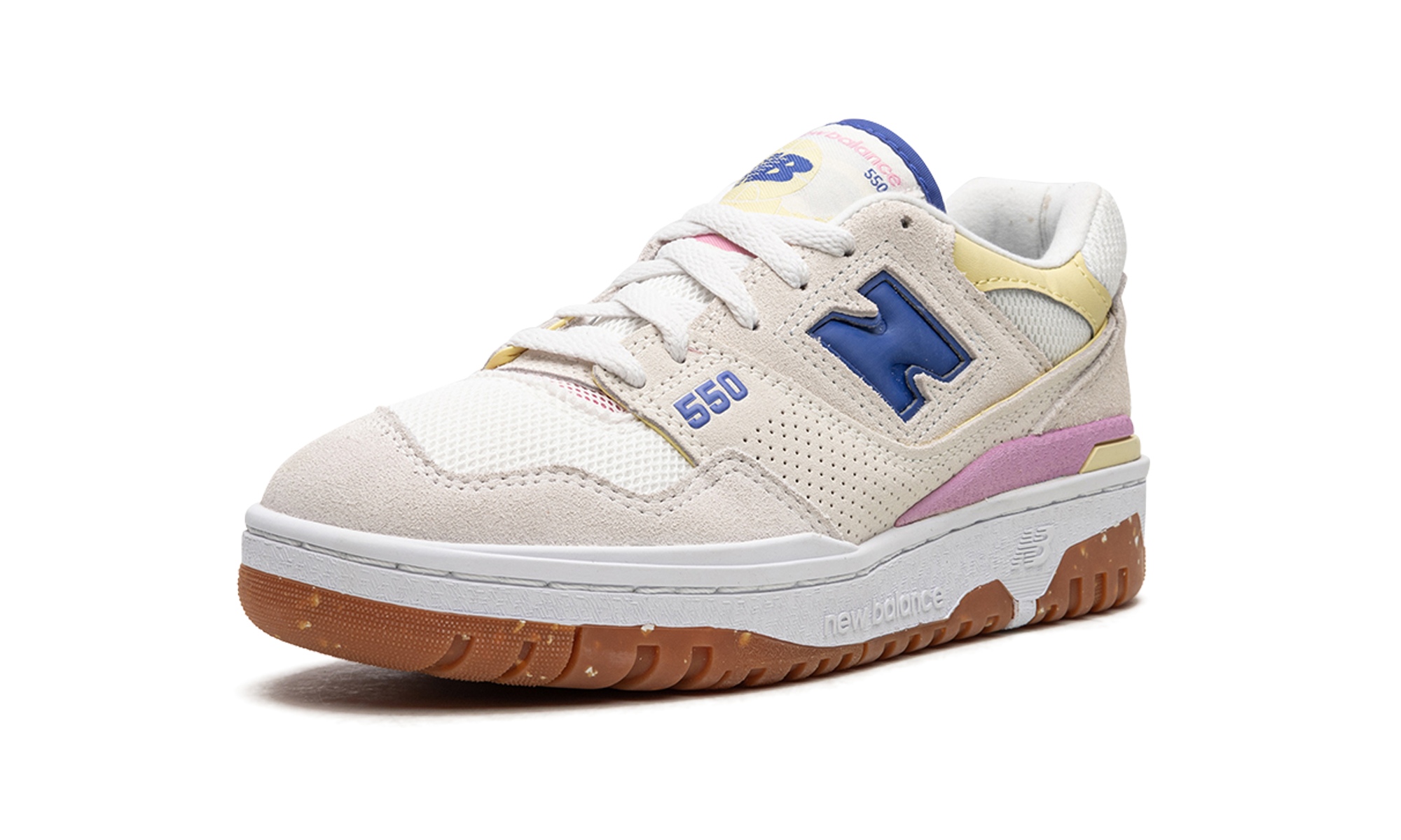 New Balance 550 Sea Salt Marine Blue (W) 4