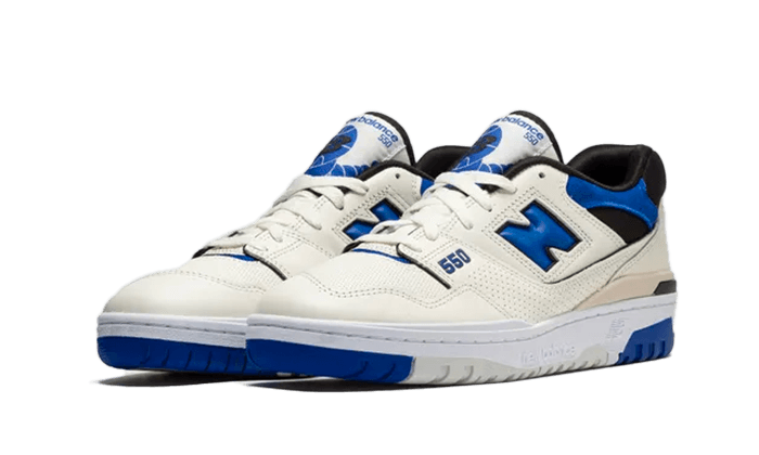 New Balance 550 Sea Salt Team Royal 2