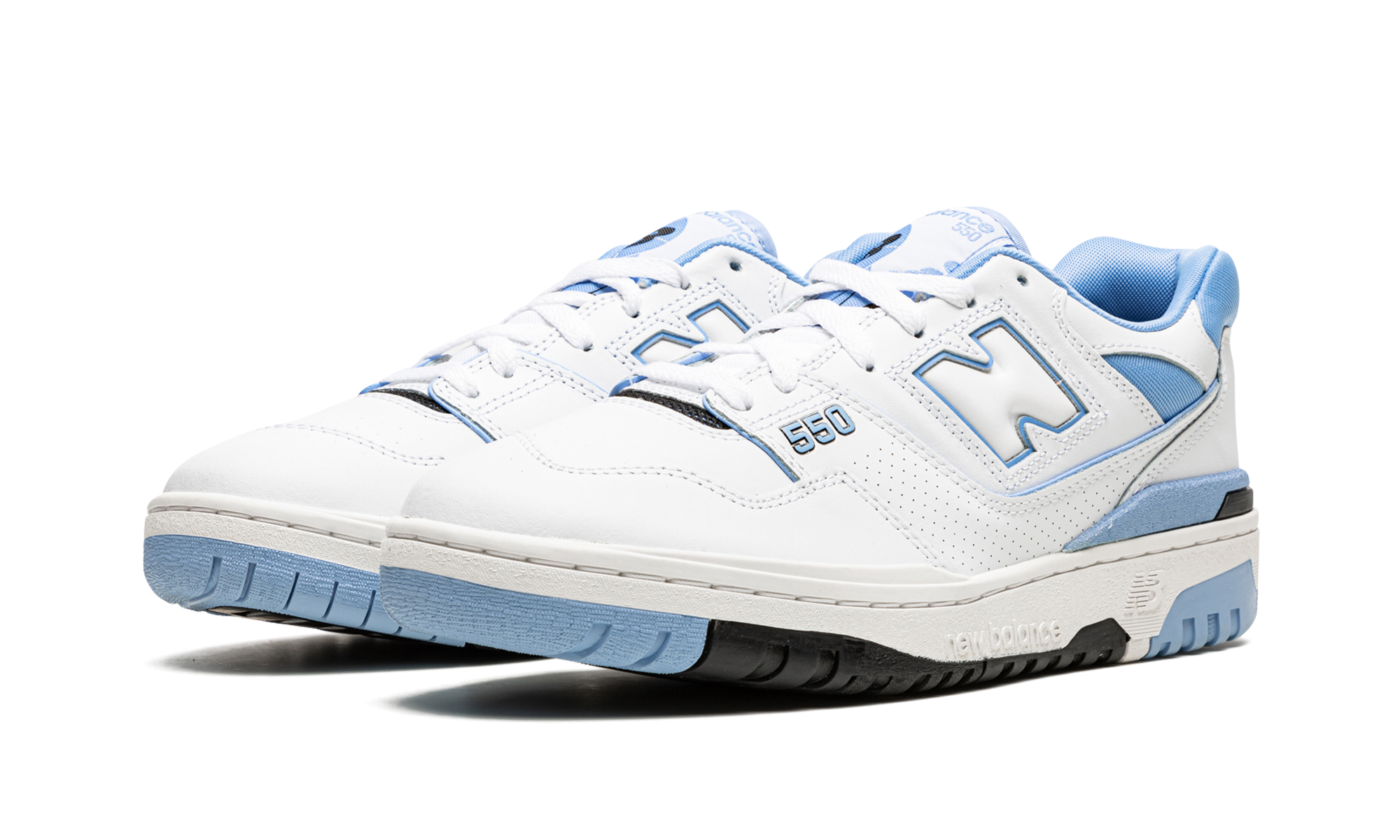 New Balance 550 UNC White University Blue 2