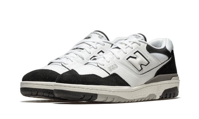 New Balance 550 White Black Rain Cloud 2