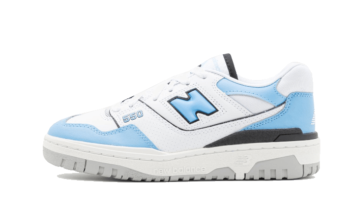 New Balance 550 White Carolina team 1