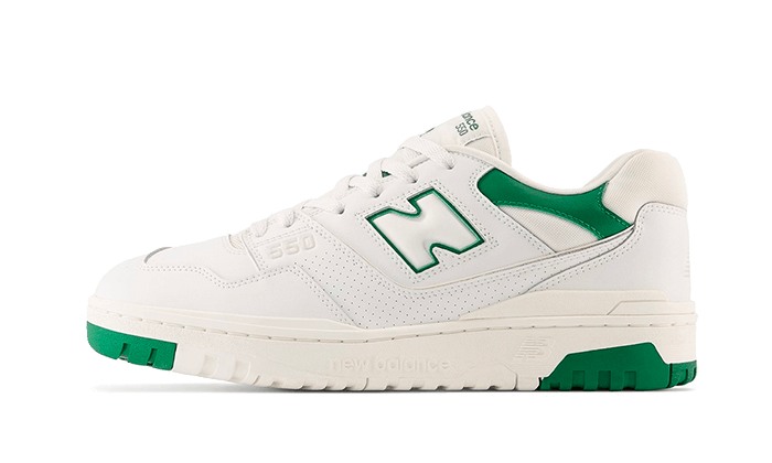 New Balance 550 White Classic Green 1