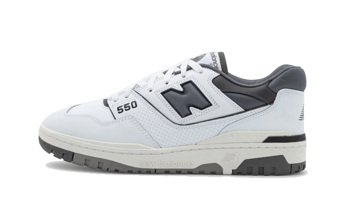 New Balance 550 White Dark Gray 1