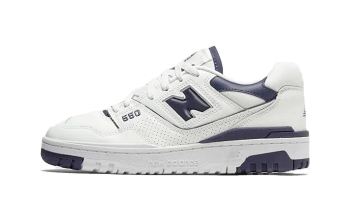 New Balance 550 White Dark Mercury 1
