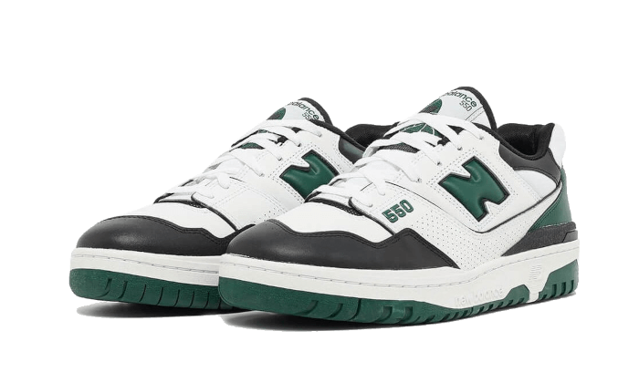 New Balance 550 White Green Black 2