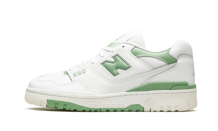 New Balance 550 White Mint Green 1