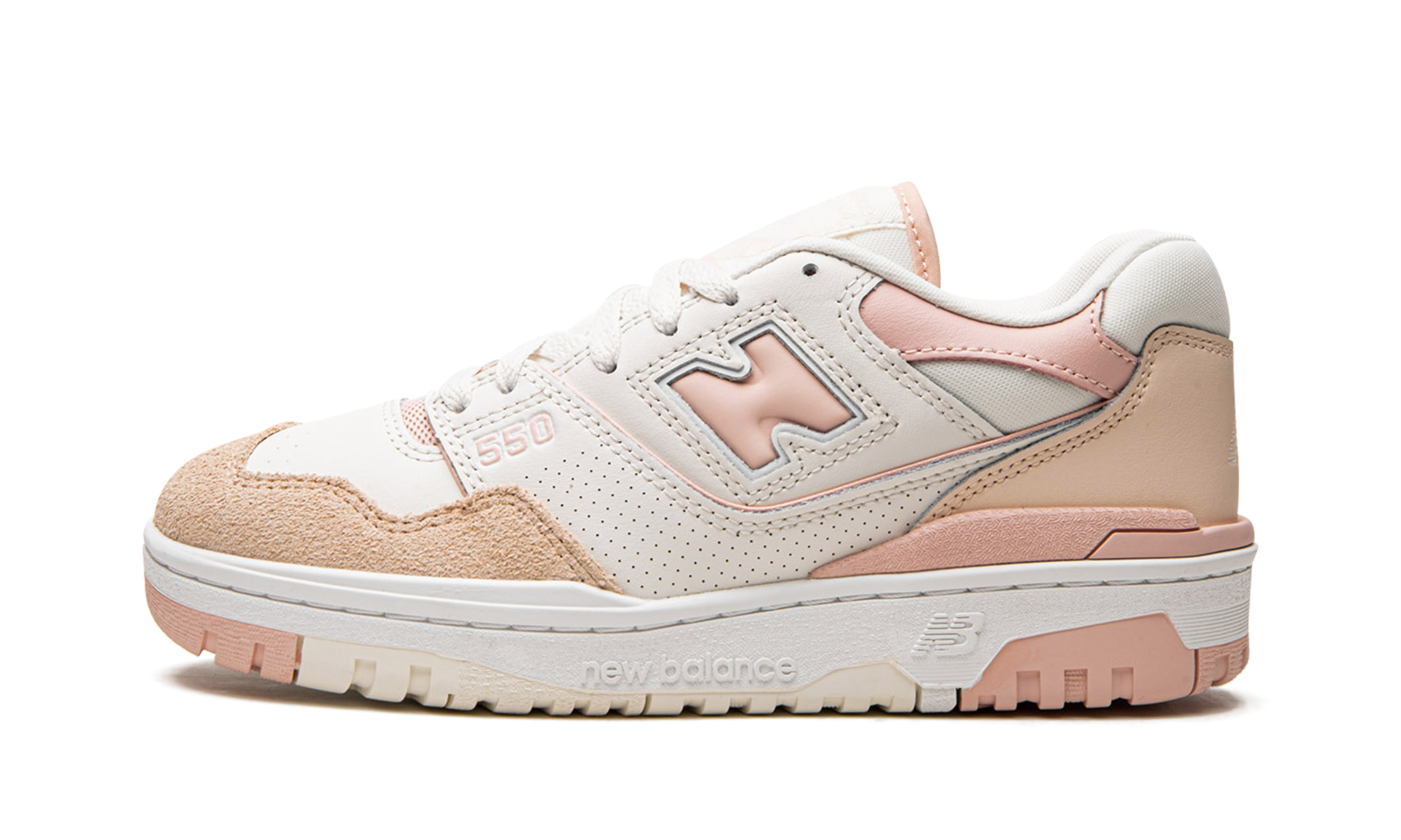 New Balance 550 White Pink Pastel 2