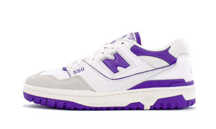 New Balance 550 White Purple 1