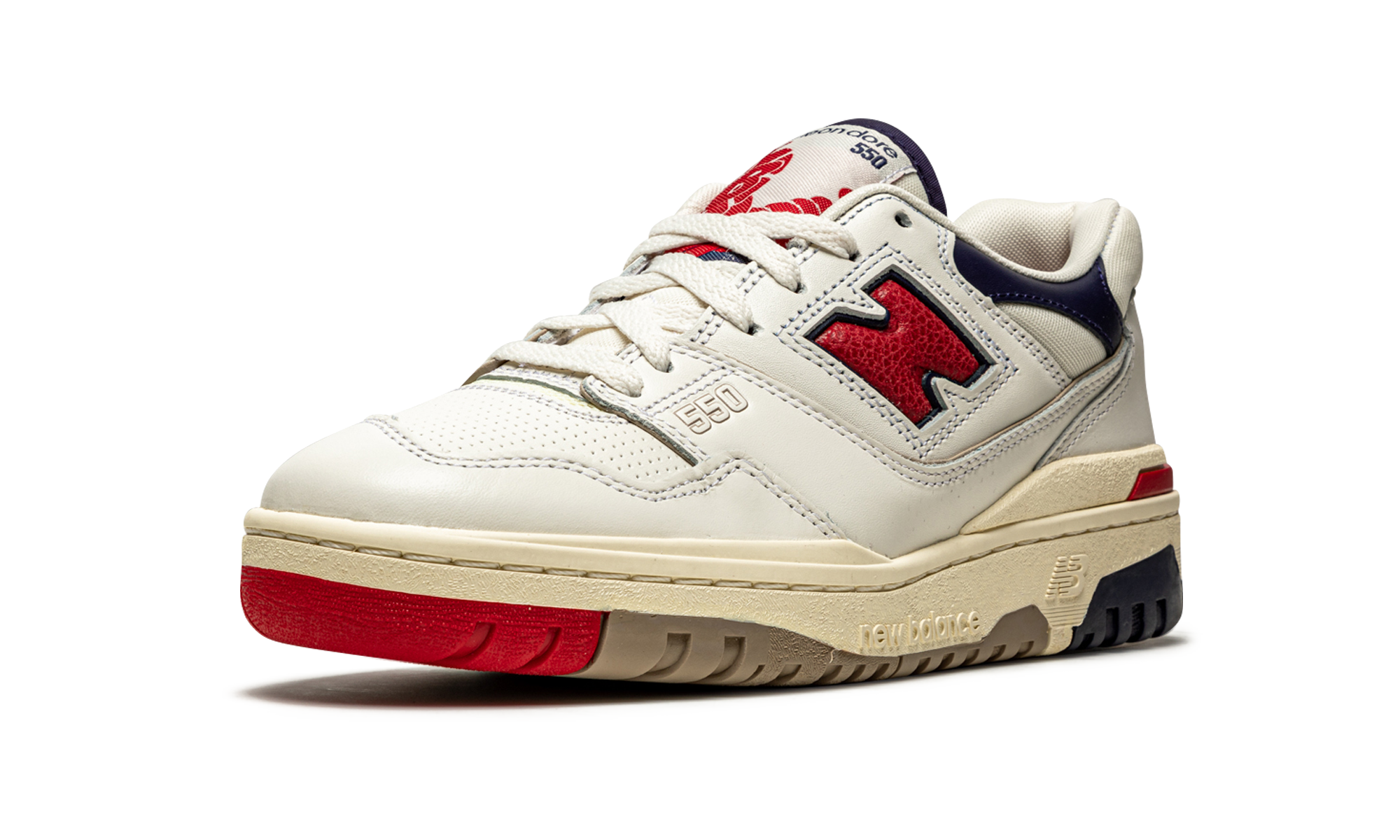 New Balance 550 x Aimé Leon Dore Navy Red 4