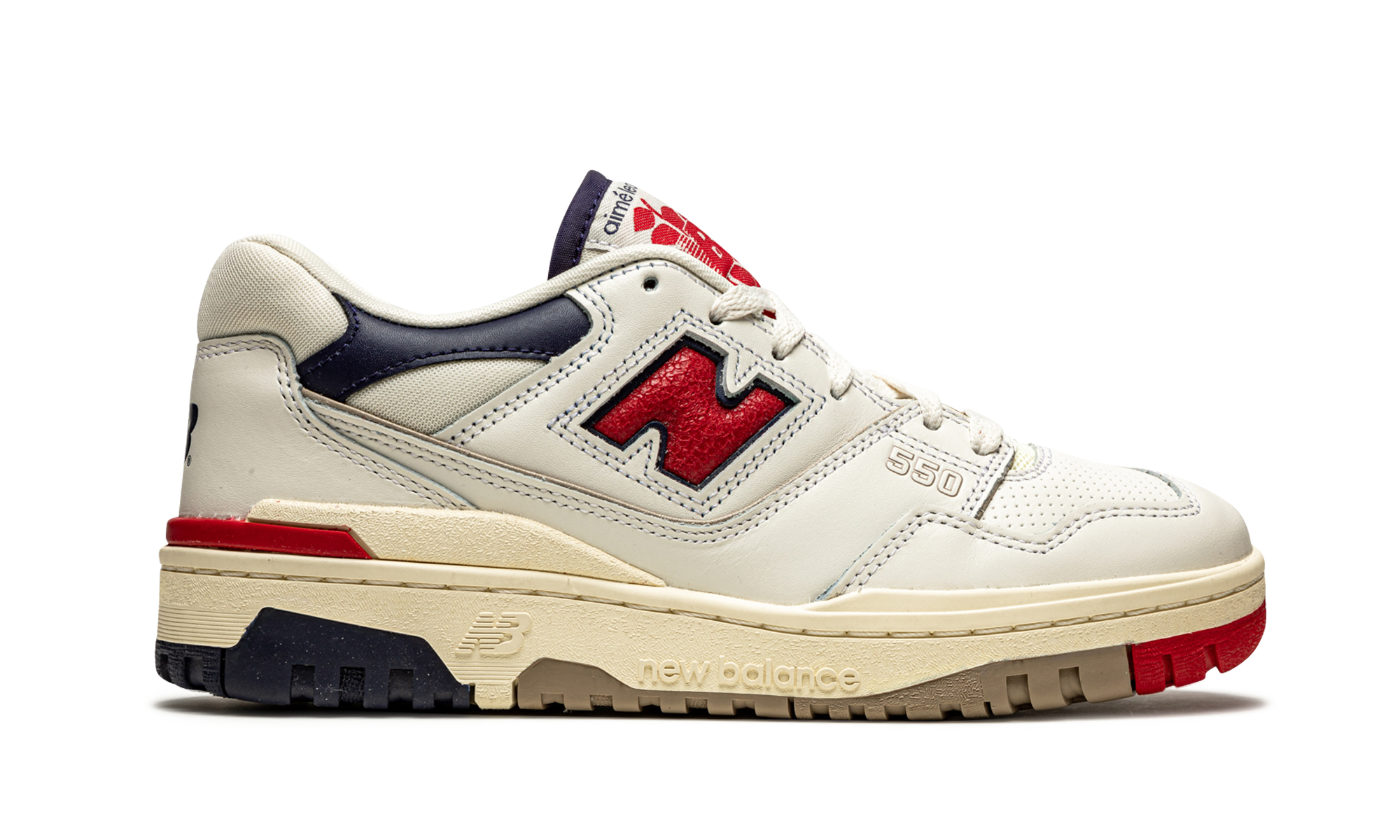 New Balance 550 x Aimé Leon Dore Navy Red 6