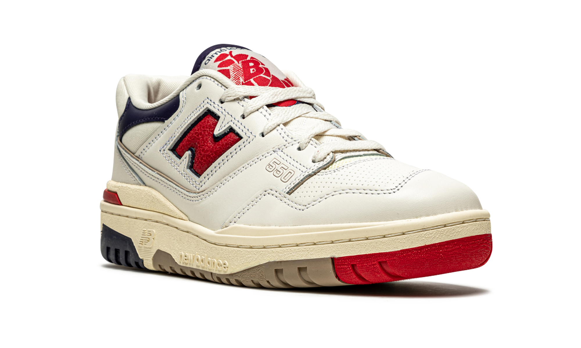 New Balance 550 x Aimé Leon Dore Navy Red 7
