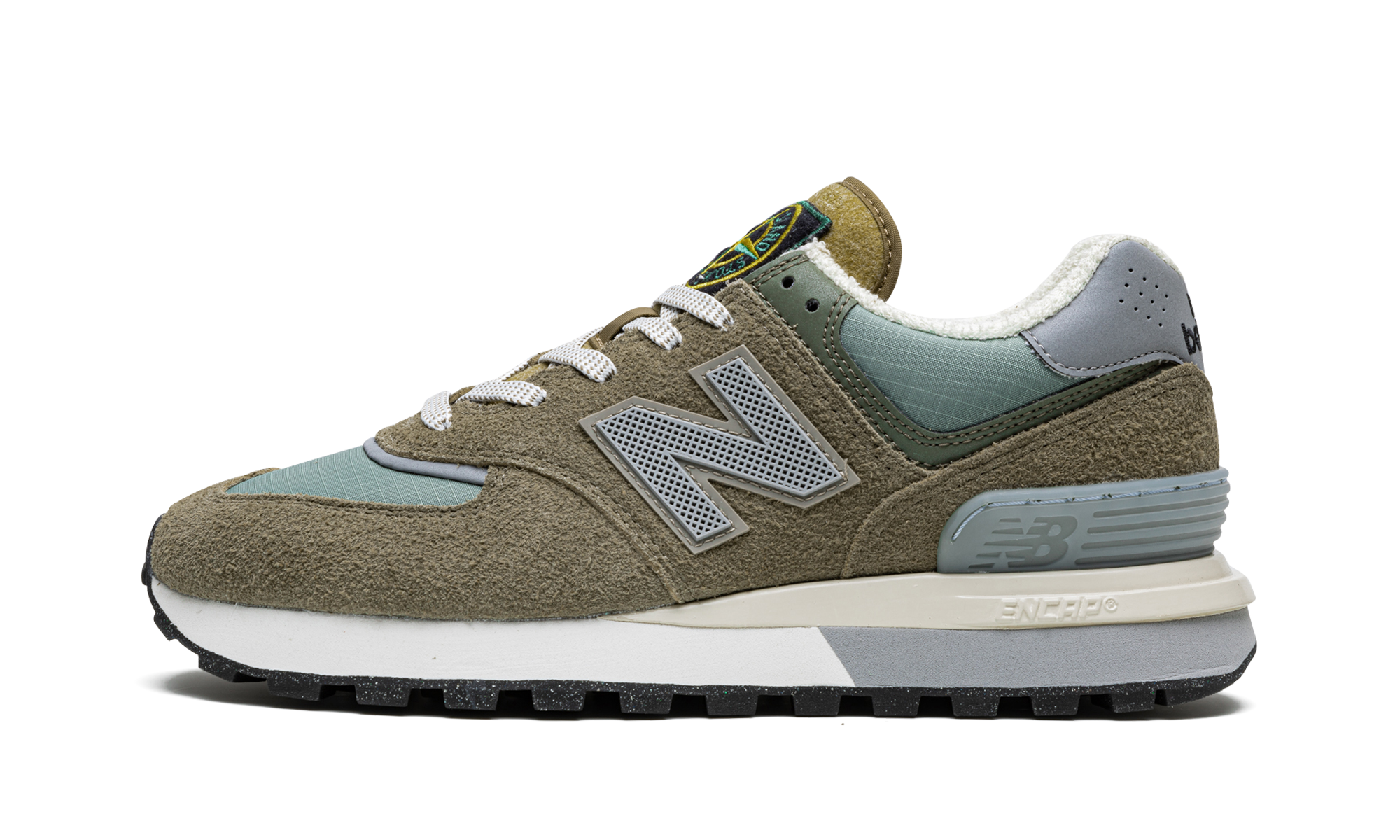 New Balance 574 Legacy Stone Island Steel Blue 1