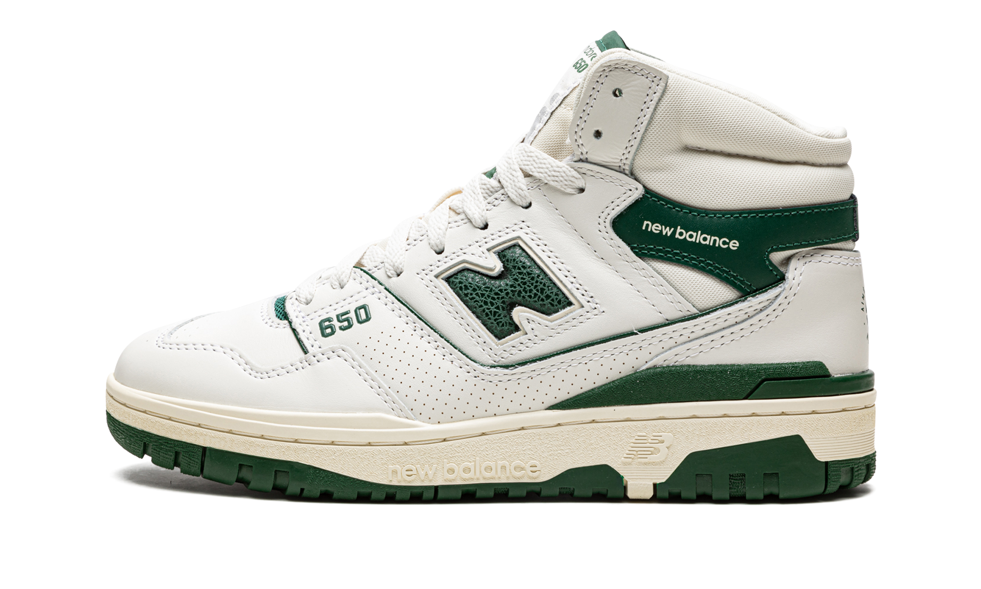 New Balance 650r Aimé Leon Dore White Green 1