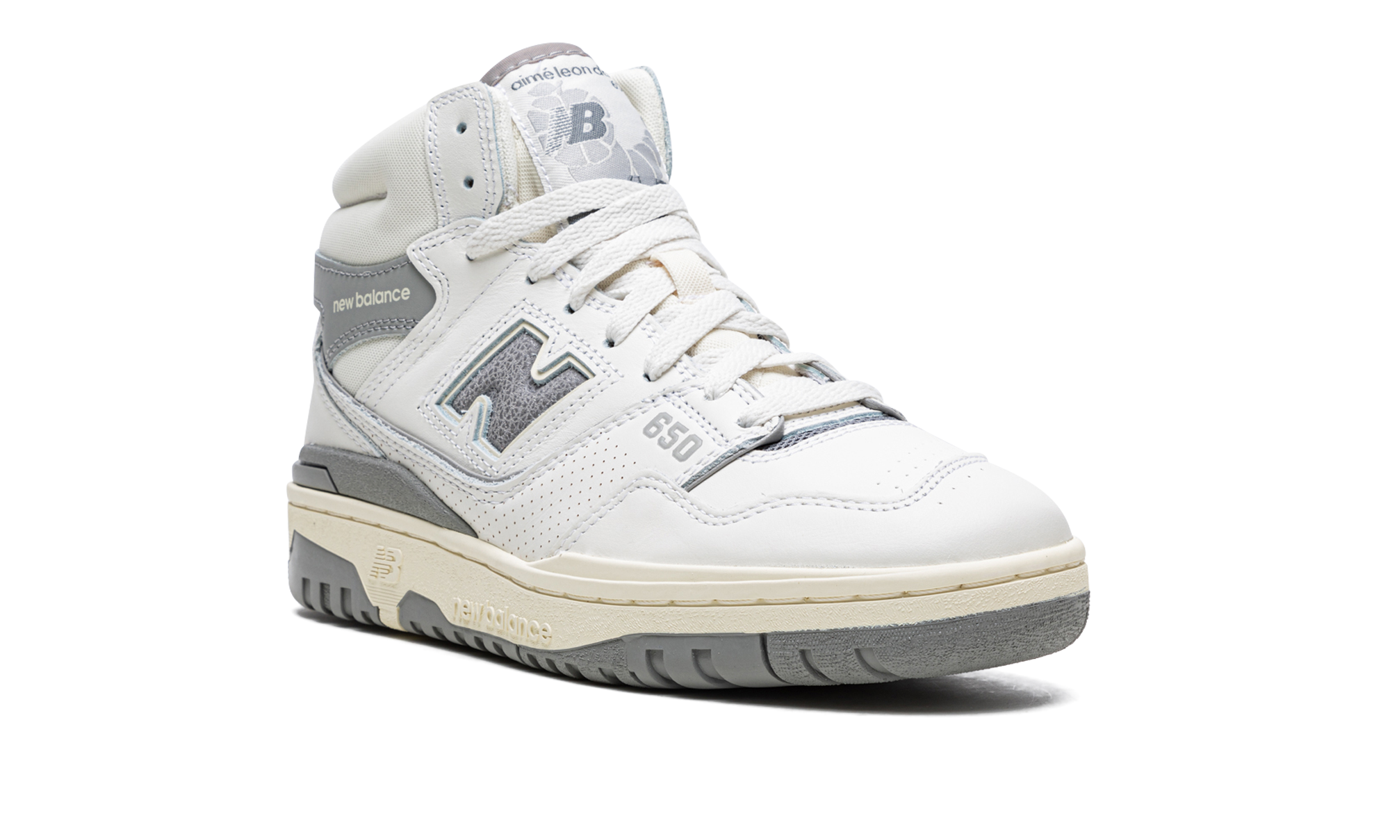 New Balance 650R Aime Leon Dore White Grey 7