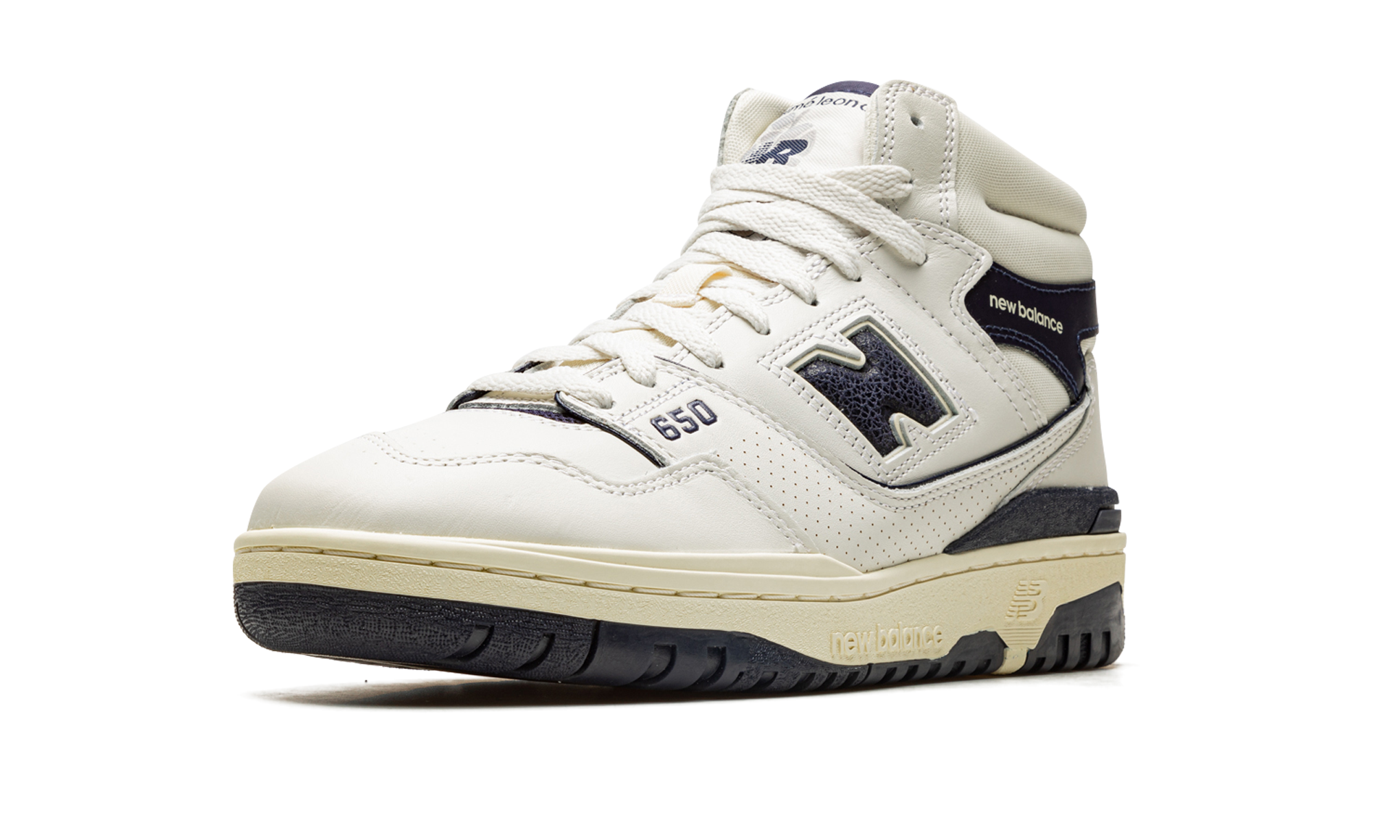 New Balance 650R Aime Leon Dore White Navy 4