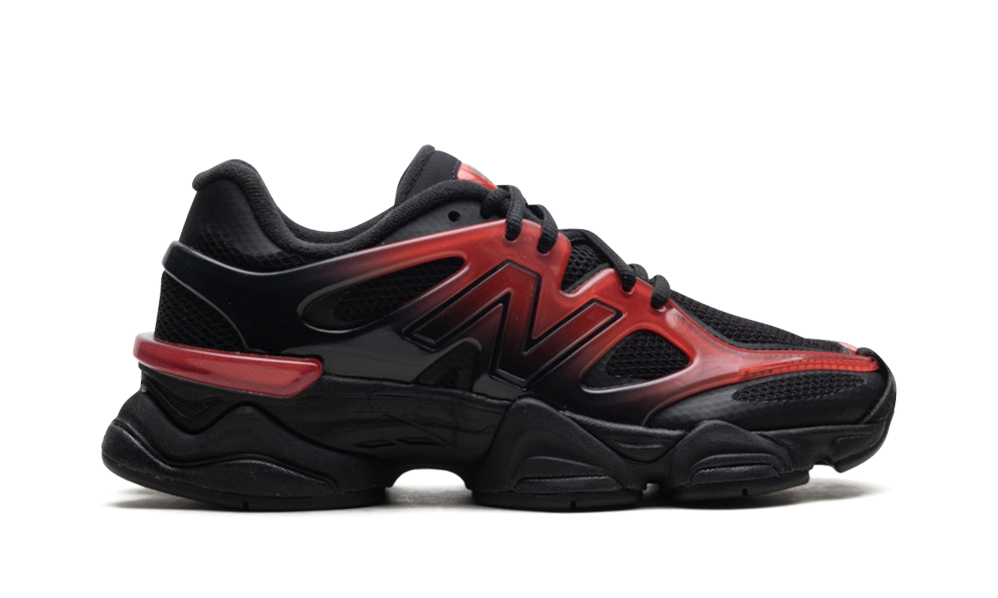 New Balance 9060 Black Red Gradient 7