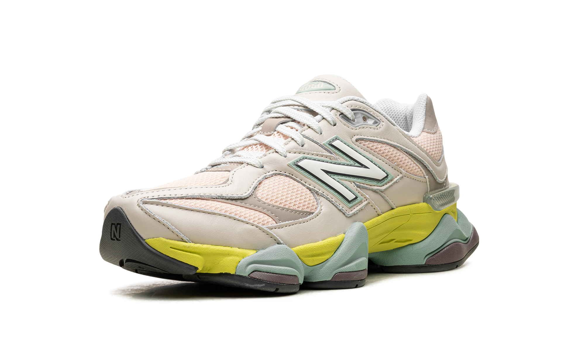New Balance 9060 Moonbeam Vintage Rose Lime 5