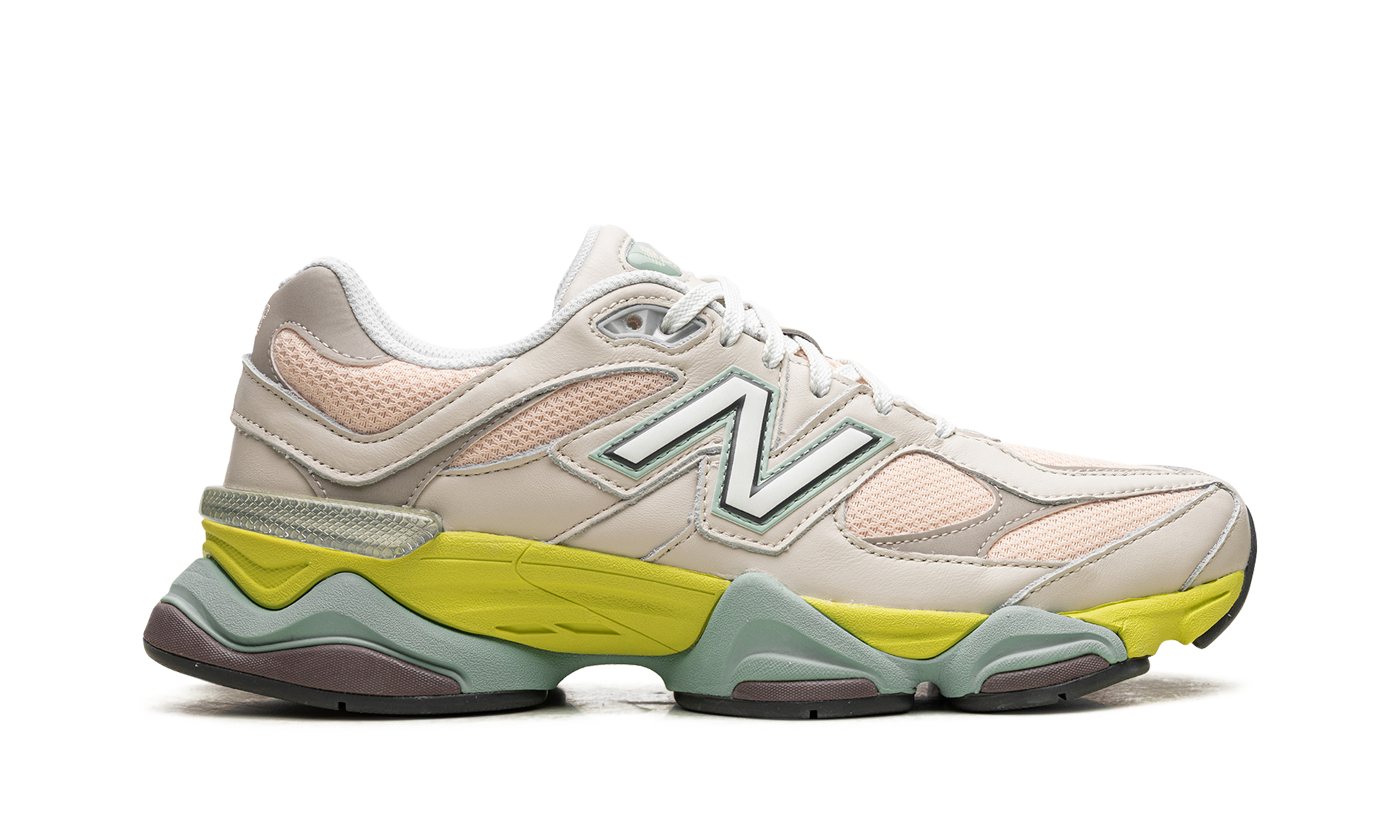 New Balance 9060 Moonbeam Vintage Rose Lime 7