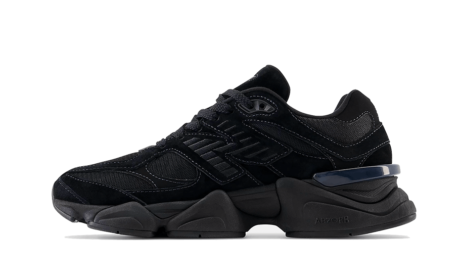 New Balance 9060 Triple Black 1