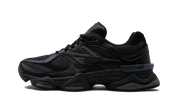 New Balance 9060 Triple Black Leather 1