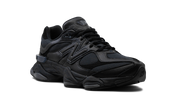 New Balance 9060 Triple Black Leather 2