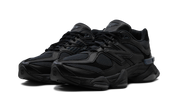 New Balance 9060 Triple Black Leather 3