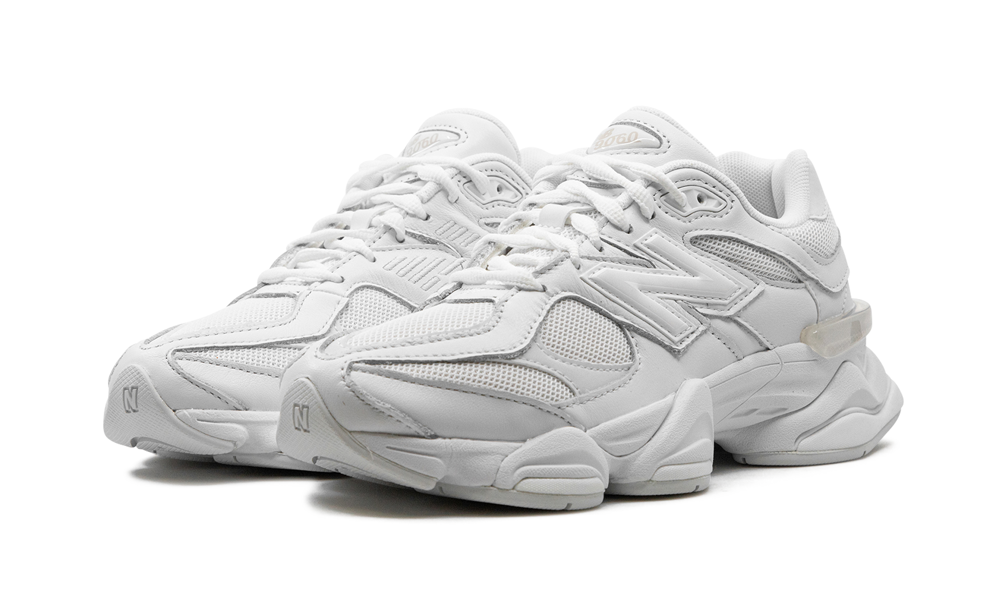 New Balance 9060 Triple White 3