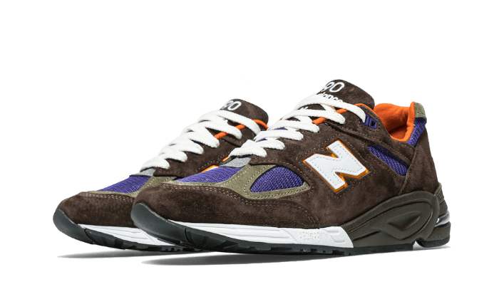 New Balance 990 V2 Made In Usa Brown Purple 2