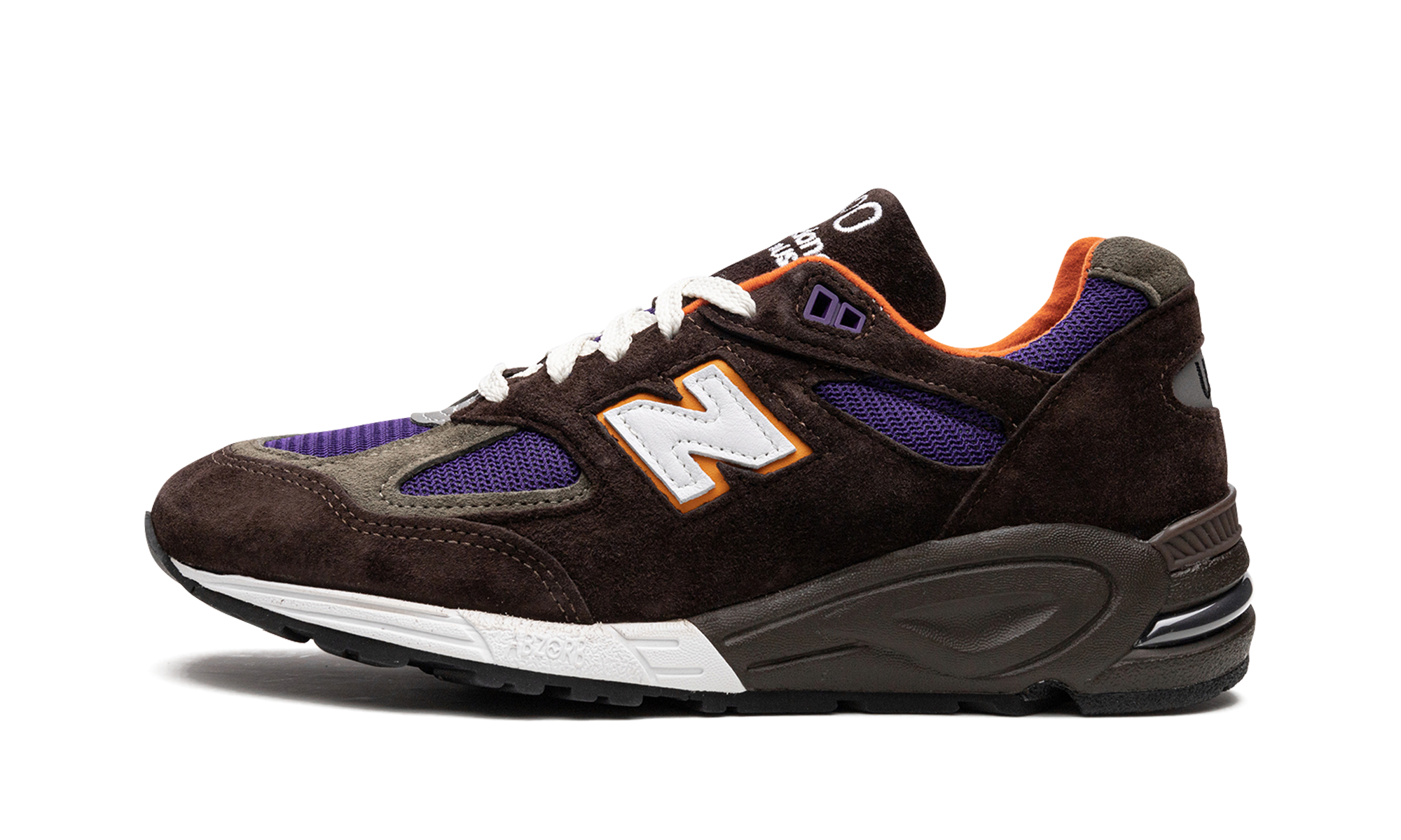 New Balance 990 V2 Made In Usa Brown Purple