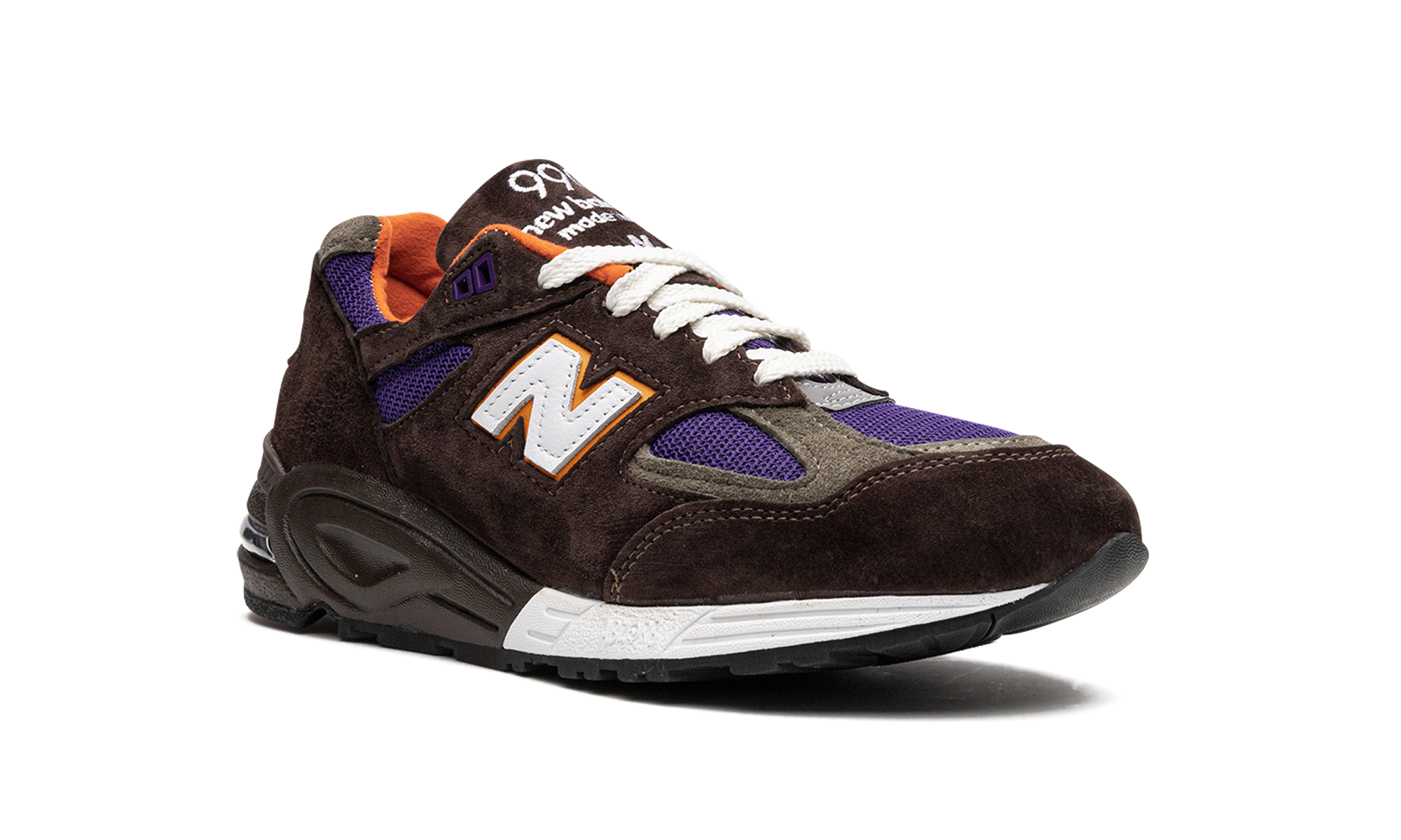 New Balance 990 V2 Made In Usa Brown Purple