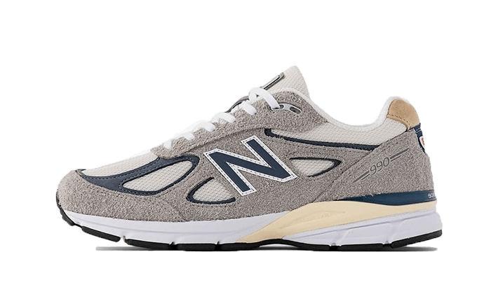 New Balance 990 V4 Made In USA Gray suede 1