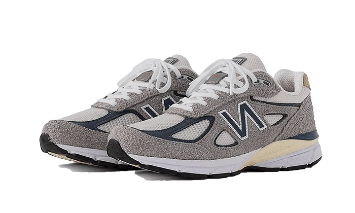 New Balance 990 V4 Made In USA Gray suede 2
