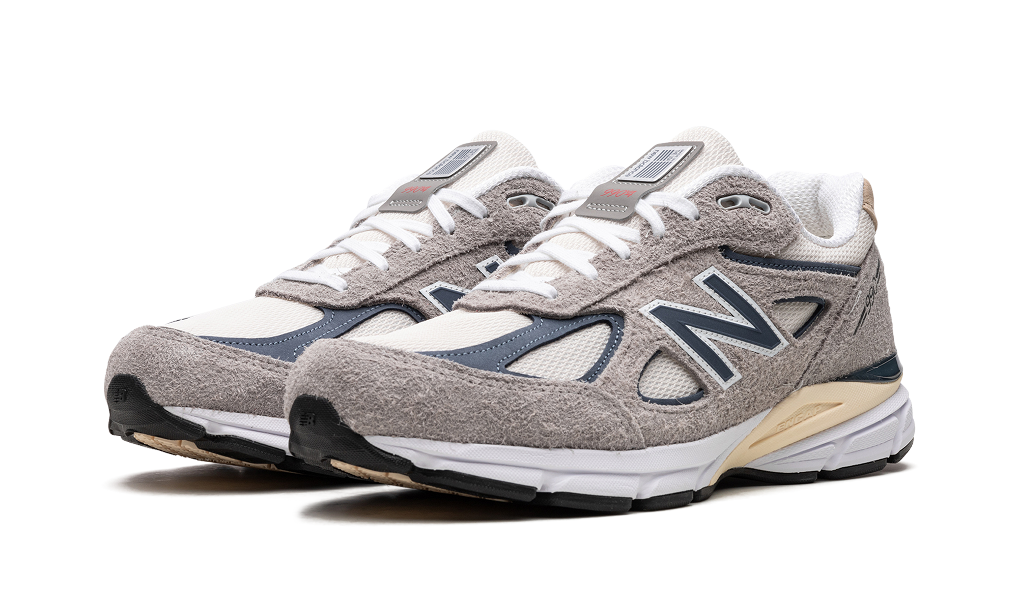 New Balance 990 V4 Made In USA Gray suede 3