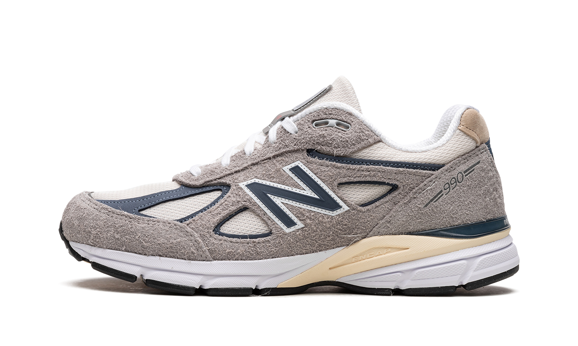 New Balance 990 V4 Made In USA Gray suede 4