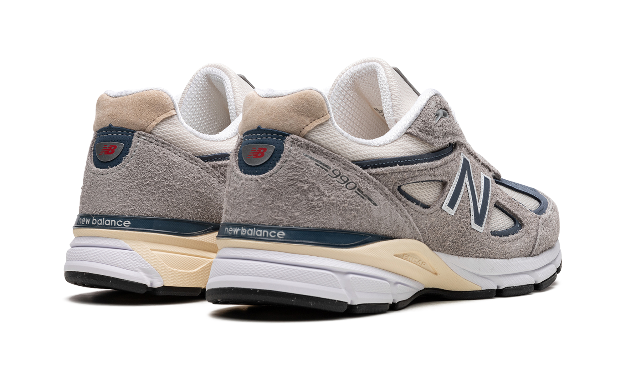 New Balance 990 V4 Made In USA Gray suede 8