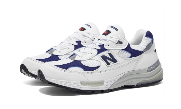 New Balance 992 White Navy 2