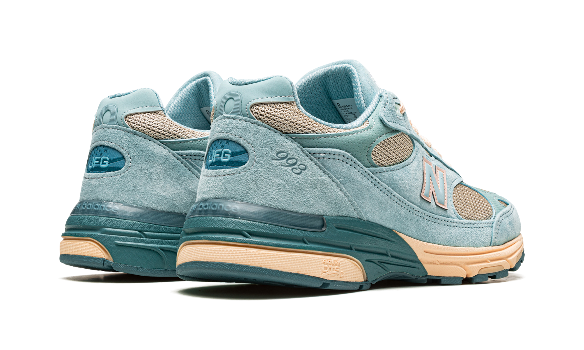 New Balance 993 Joe Freshgoods Performance Art Arctic Blue 4