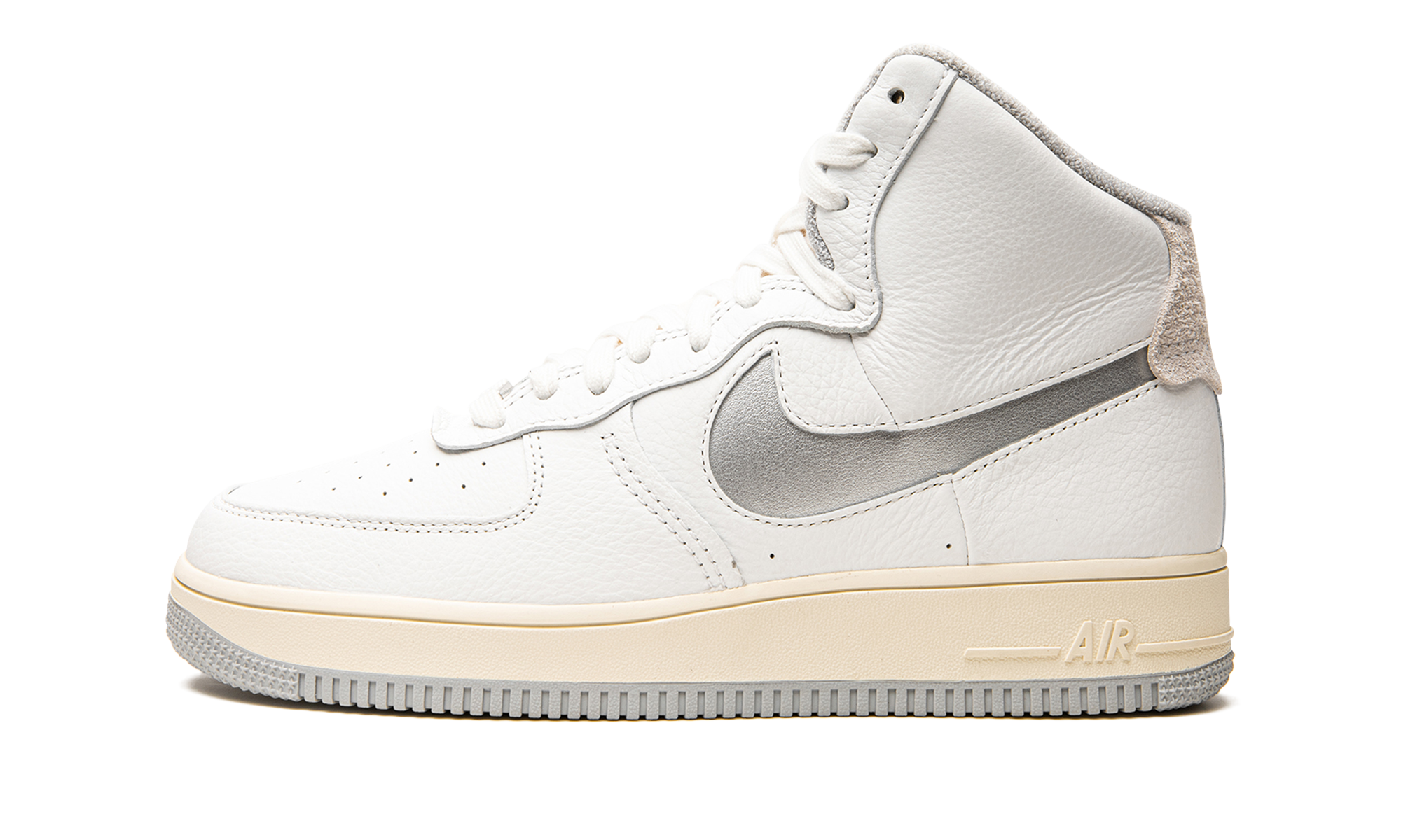 Nike Air Force 1 High Sculpt White Silver (W) 1