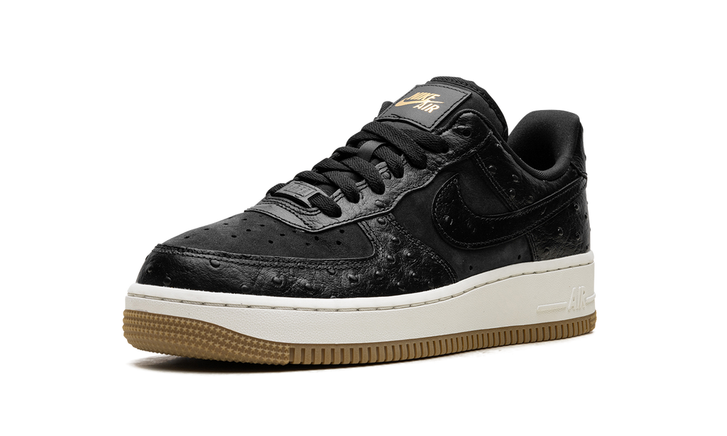Nike Air Force 1 Low '07 Black Ostrich Gum (W) 5