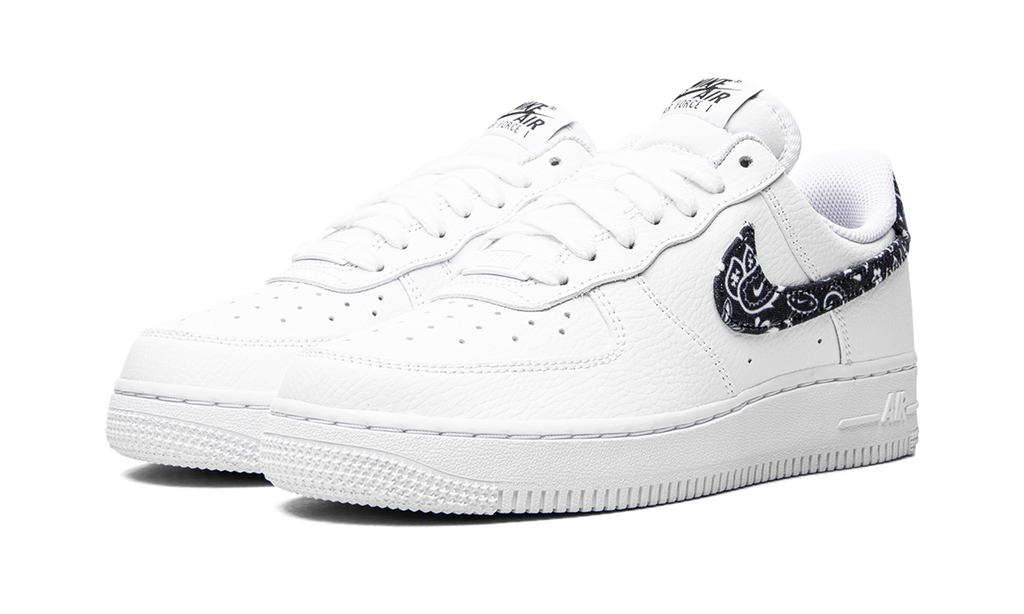 Nike Air Force 1 Low 07 Essential White Black Paisley (W) 3