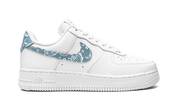 Nike Air Force 1 Low 07 Essential White Worn Blue Paisley (W) 7