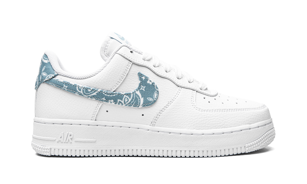 Nike Air Force 1 Low 07 Essential White Worn Blue Paisley (W) 7