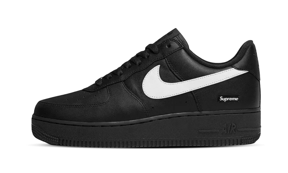 Nike Air Force 1 Low Supreme Black White