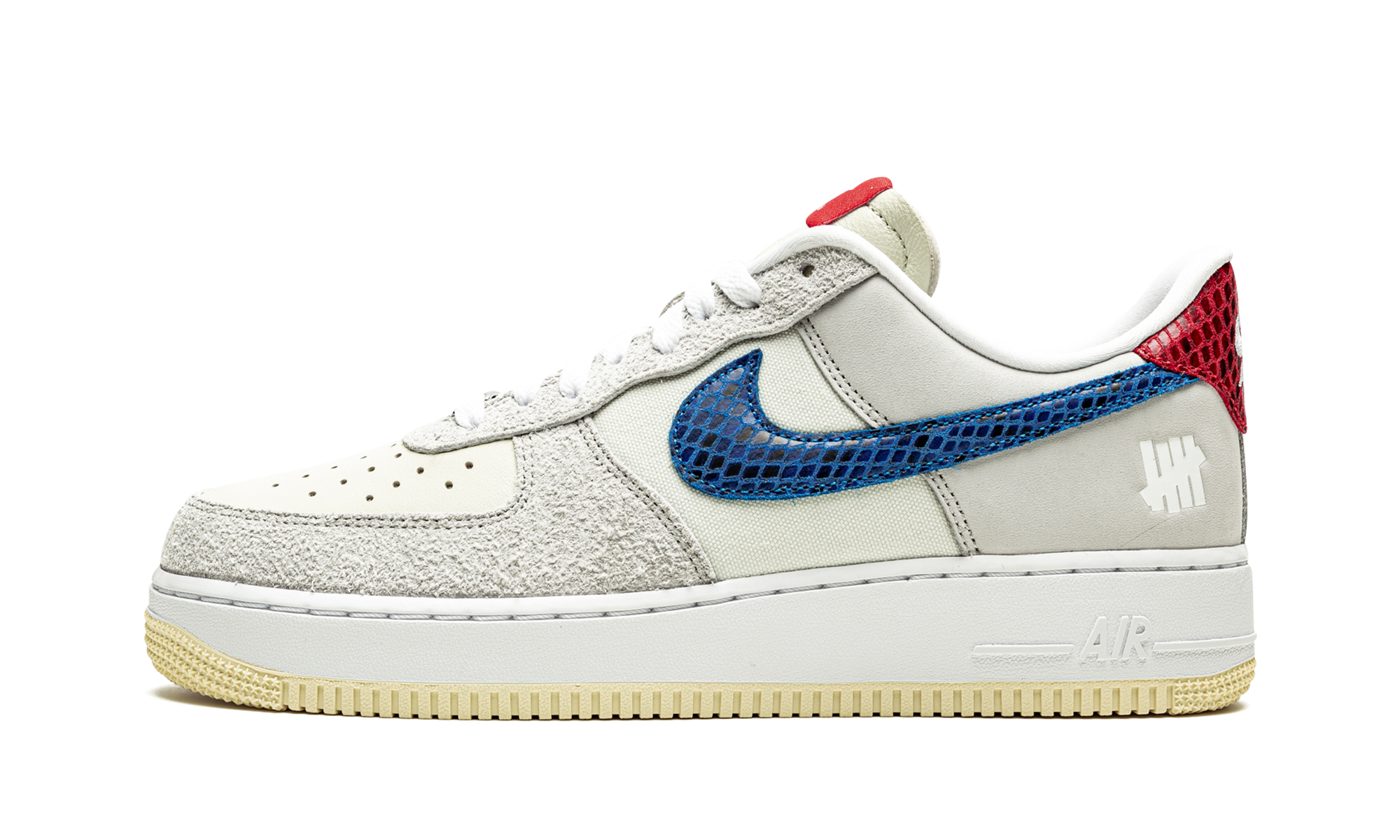 Nike Air Force 1 Low Undefeated 5 On It Dunk vs. AF1